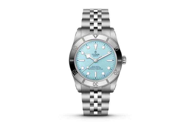 Tudor 推出全新 Black Bay 54「湖水藍 Lagoon Blue」潛水錶款