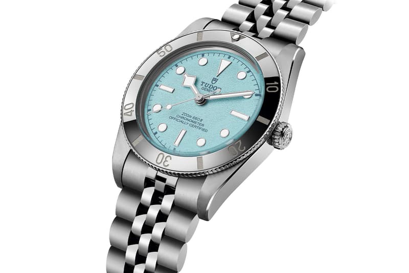 Tudor 推出全新 Black Bay 54「湖水藍 Lagoon Blue」潛水錶款