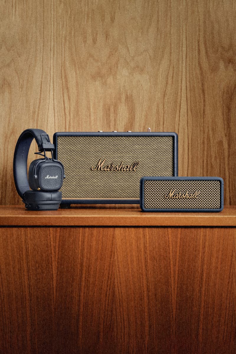 Marshall 為 Major V、Emberton III 等經典型號推出全新「午夜藍」配色
