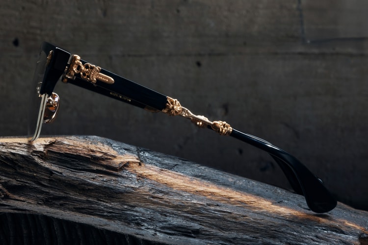 Chrome Hearts 最新 22K 金配飾眼鏡系列正式登場