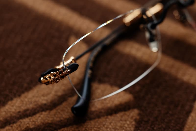 Chrome Hearts 最新 22K 金配飾眼鏡系列正式登場