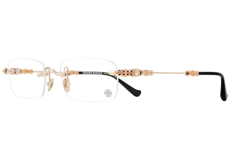 Chrome Hearts 最新 22K 金配飾眼鏡系列正式登場