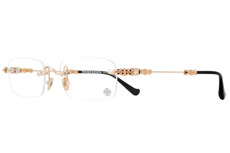 Chrome Hearts 最新 22K 金配飾眼鏡系列正式登場