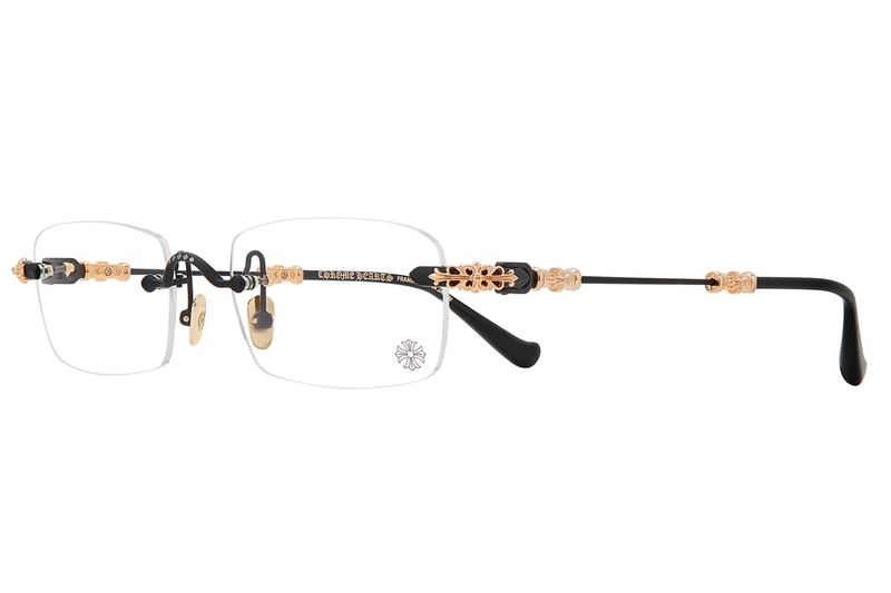 Chrome Hearts 最新 22K 金配飾眼鏡系列正式登場