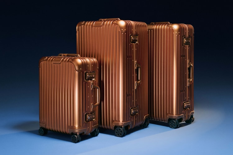 RIMOWA Original 系列行李箱推出全新金銅配色