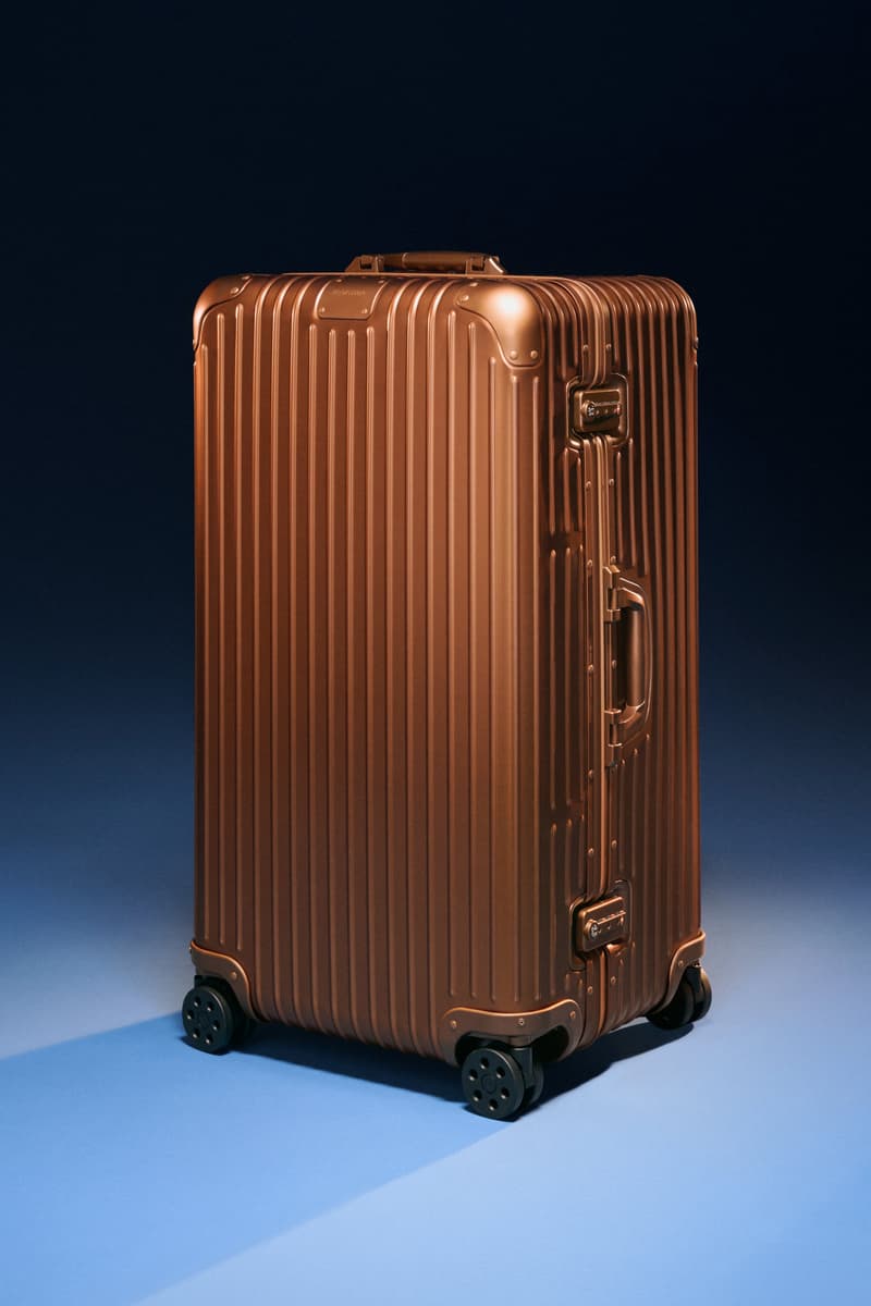 RIMOWA Original 系列行李箱推出全新金銅配色