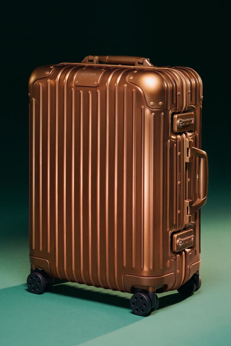 RIMOWA Original 系列行李箱推出全新金銅配色