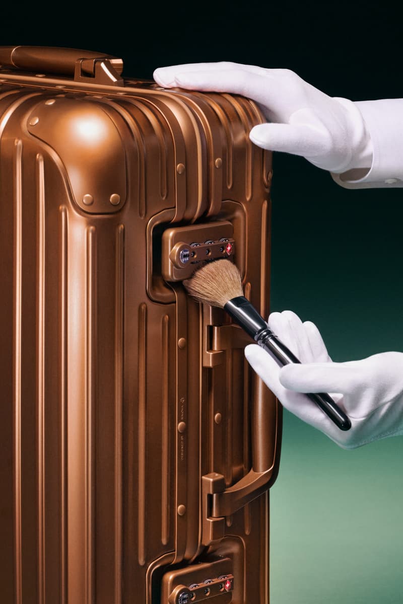 RIMOWA Original 系列行李箱推出全新金銅配色