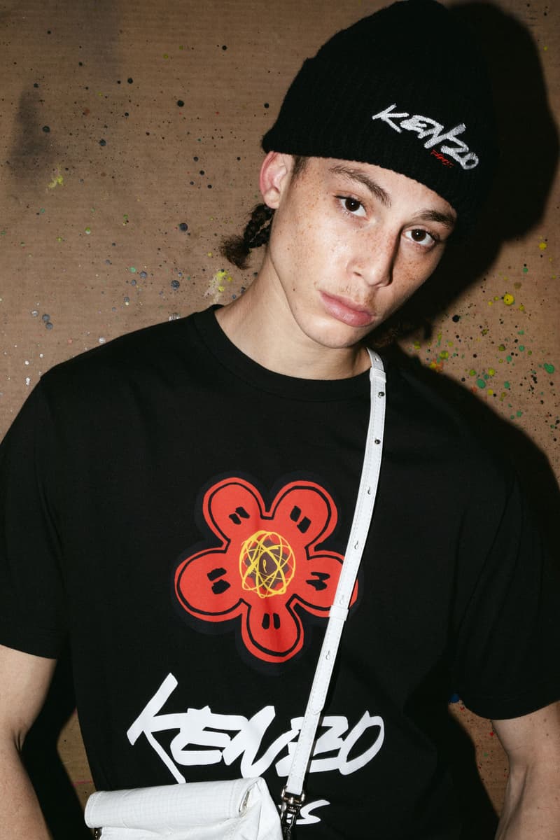 KENZO 攜手傳奇塗鴉藝術家 FUTURA 2000 推出聯乘系列