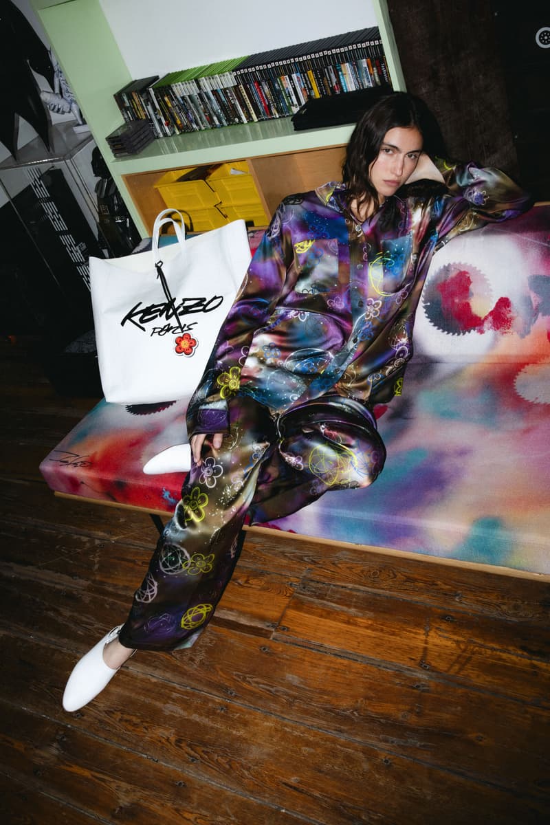 KENZO 攜手傳奇塗鴉藝術家 FUTURA 2000 推出聯乘系列