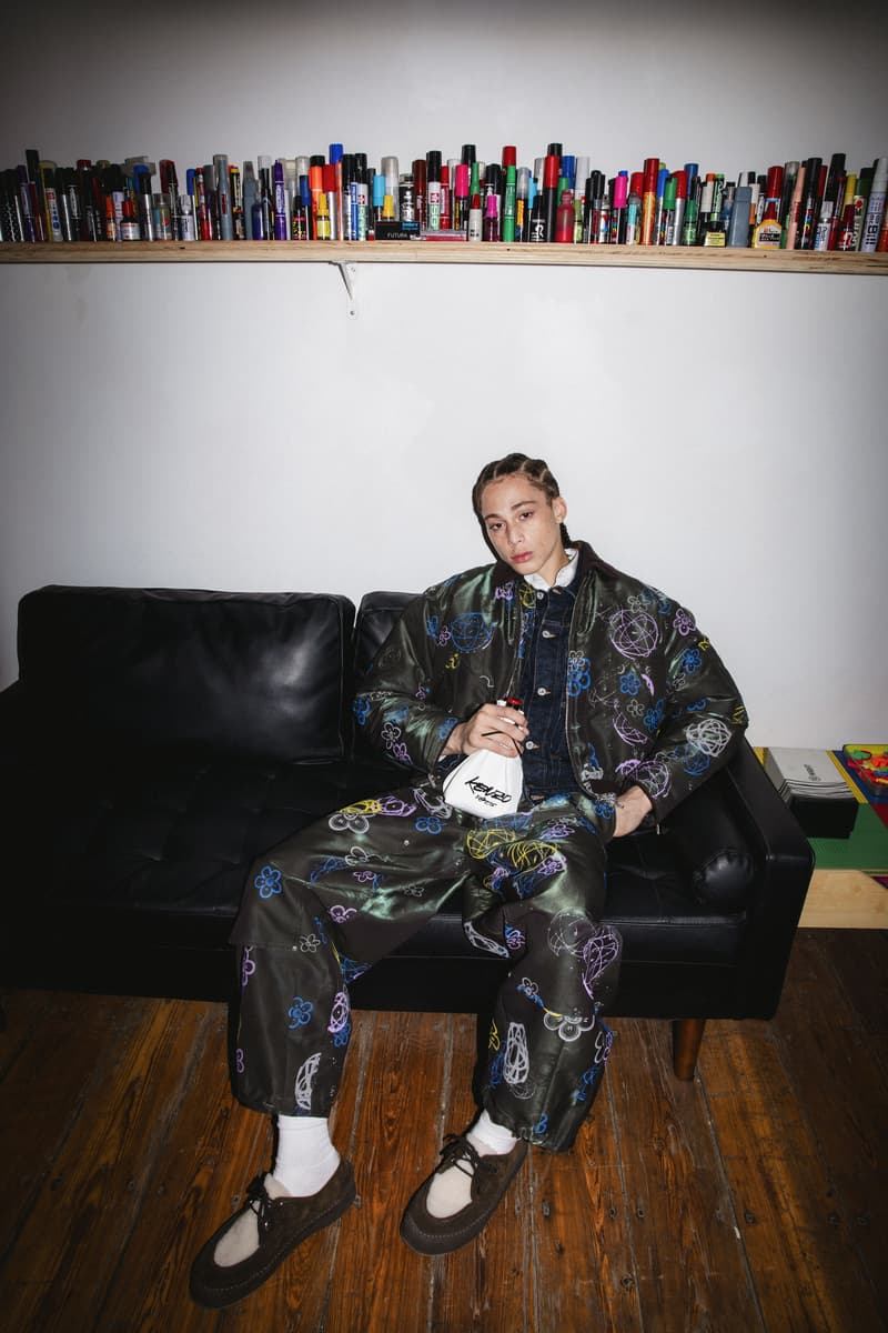 KENZO 攜手傳奇塗鴉藝術家 FUTURA 2000 推出聯乘系列