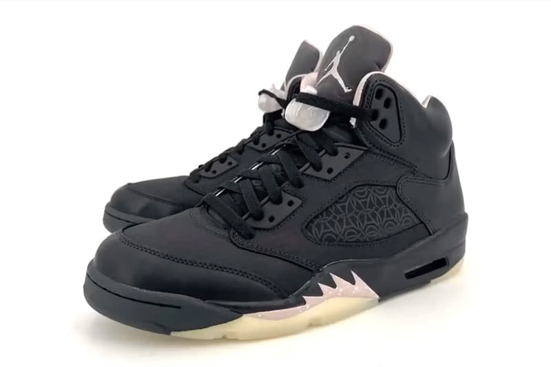 Paris Saint-Germain x Air Jordan 5 最新聯名配色「Off Noir」率先曝光