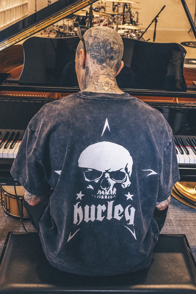 Hurley x Travis Barker 最新聯名系列發佈
