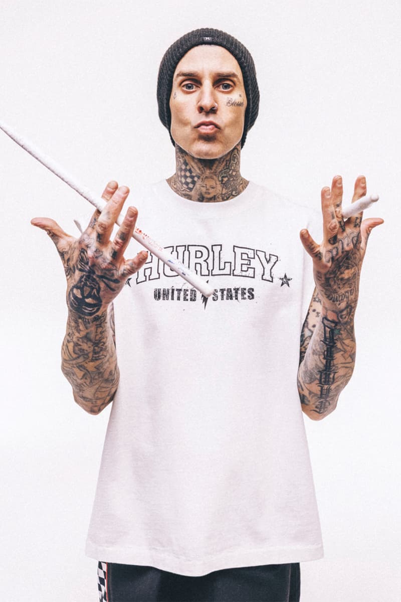 Hurley x Travis Barker 最新聯名系列發佈