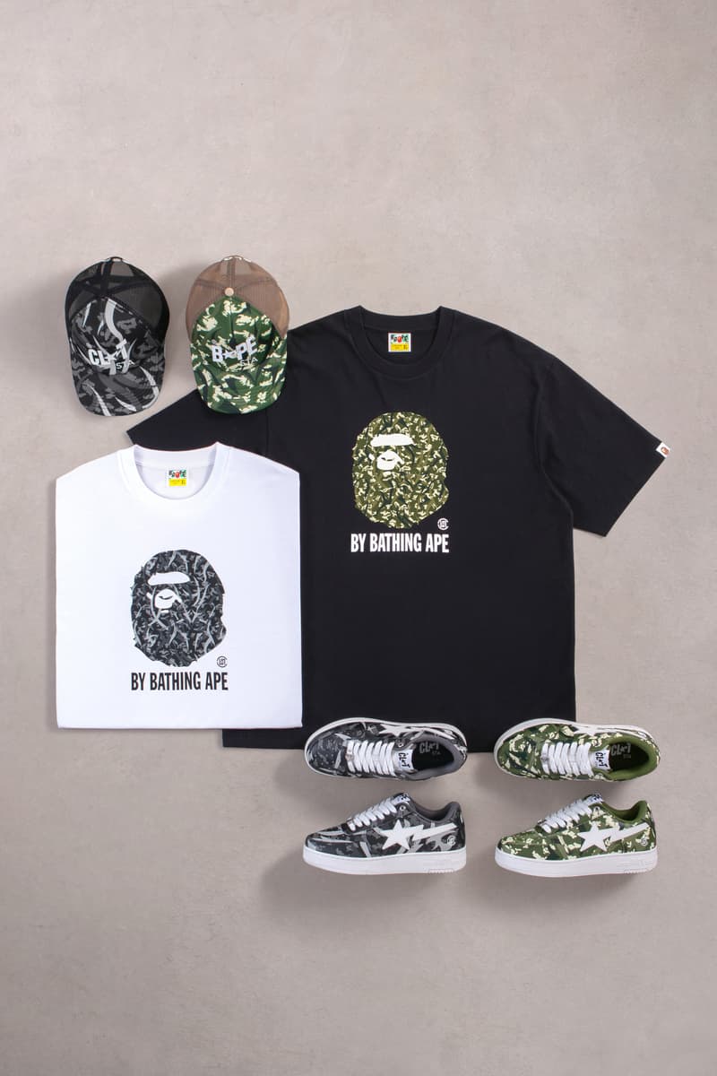 A BATHING APE® x CLOT 全新聯名系列正式登場