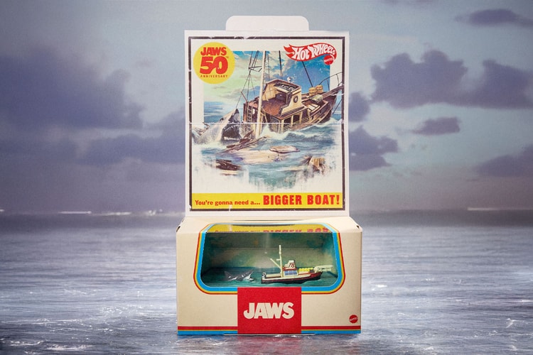 Hot Wheels 正式推出經典電影《大白鯊》50 週年紀念限量收藏套裝