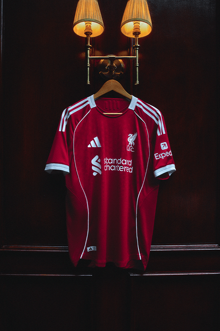 adidas x Liverpool FC 2025/26 新球季戰衣登場！全港四大期間限定店同步啟動