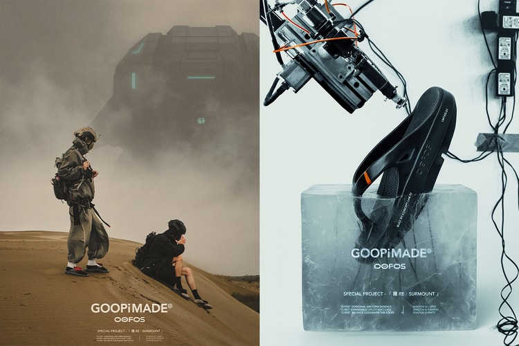 GOOPiMADE 攜手 OOFOS 聯手打造全新聯名企劃「履 RE:Surmount」