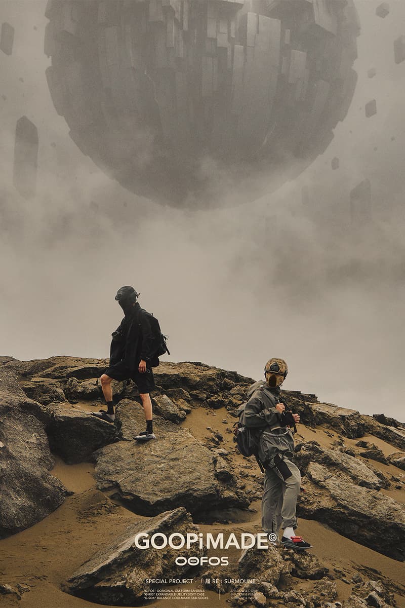 GOOPiMADE 攜手 OOFOS 聯手打造全新聯名企劃「履 RE：Surmount」