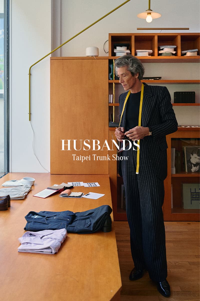 巴黎男裝品牌 HUSBANDS 即將登陸台北舉辦限時 Trunk Show 訂製會