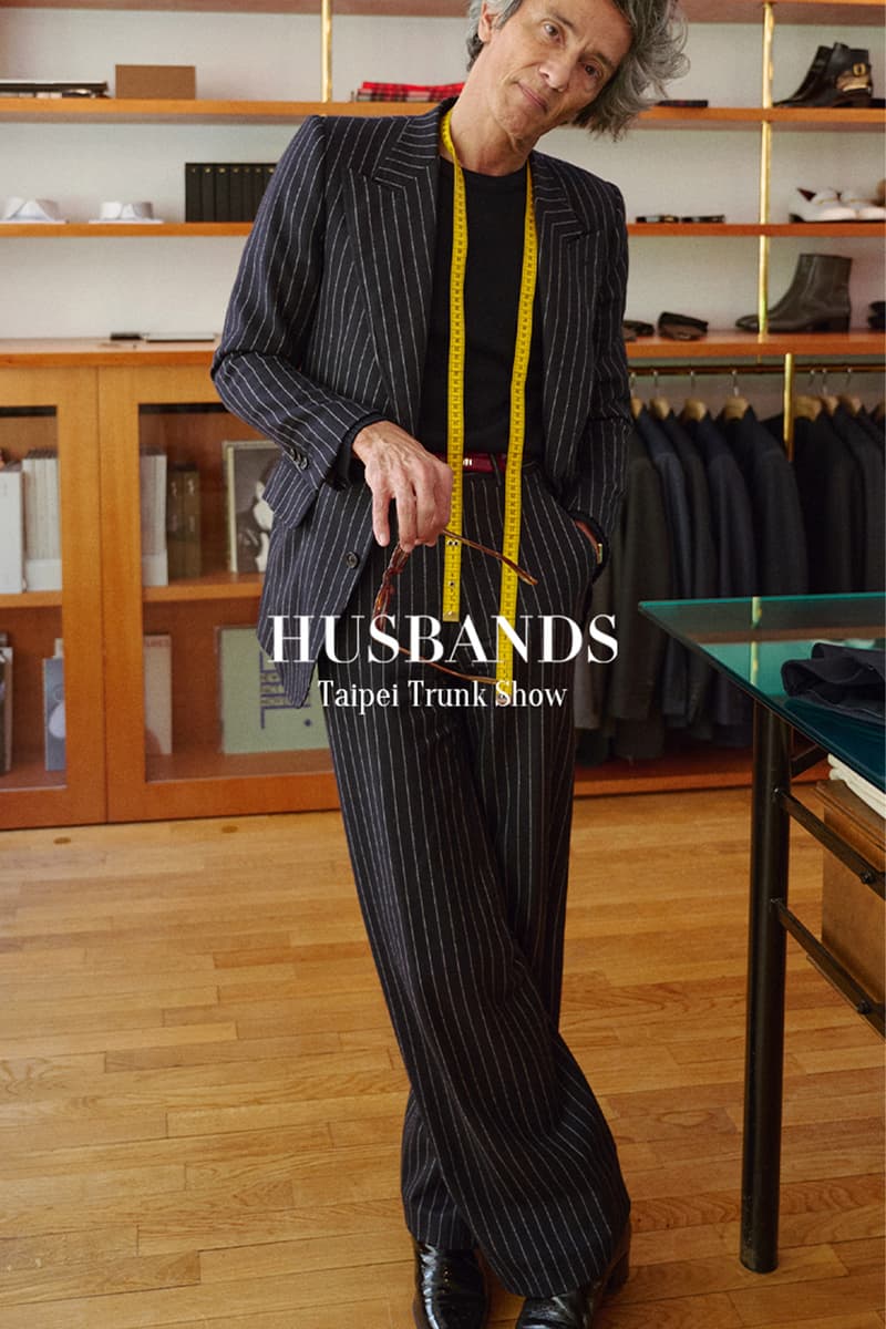 巴黎男裝品牌 HUSBANDS 即將登陸台北舉辦限時 Trunk Show 訂製會