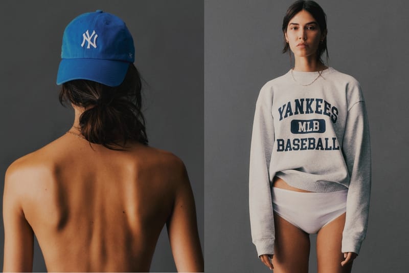 Sporty & Rich 攜手 '47　復刻 New York Yankees 經典學院風