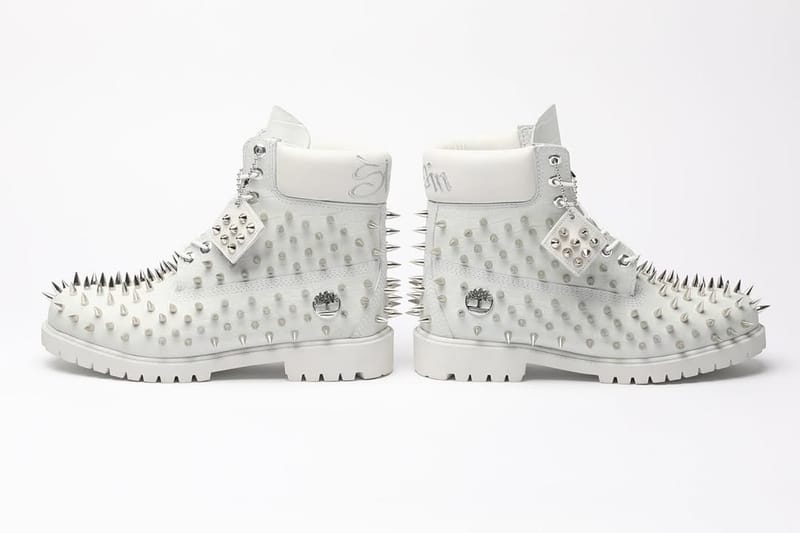 全鞋金屬尖刺震撼亮相！率先近賞 Bladee 與 Yung Lean 客製 Timberland 6-Inch Boot