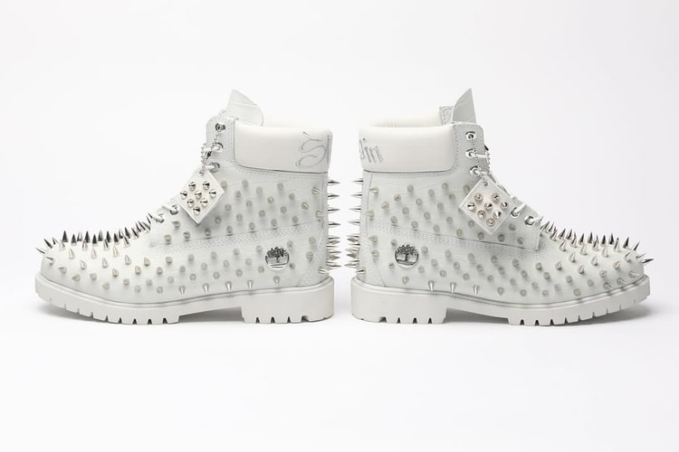 全鞋金屬尖刺震撼亮相!率先近賞 Bladee 與 Yung Lean 客製 Timberland 6-Inch Boot