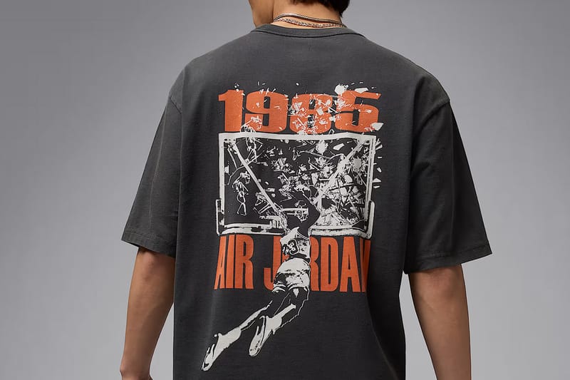 致敬經典灌籃！Jordan Brand 全新 T-shirt 系列「Shattered Backboard」正式登場