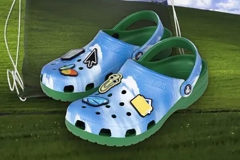 Microsoft 50 週年致敬作 ——Windows XP 主題 Crocs Classic Clog 率先亮相