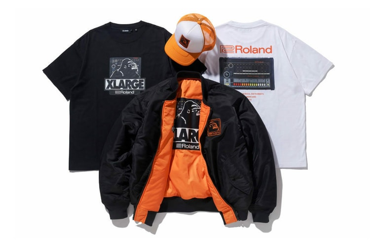 Roland 聯乘 XLARGE 推出 TR-808 致敬膠囊系列