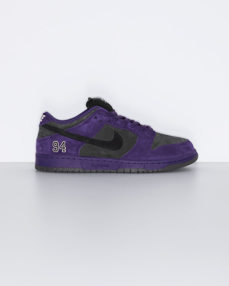 Supreme x Nike SB Dunk Low 最新聯乘系列鞋款正式登場