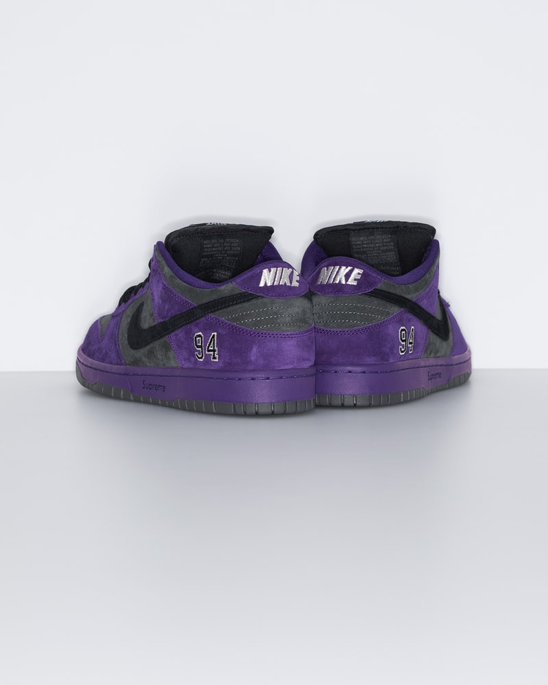 Supreme x Nike SB Dunk Low 最新聯乘系列鞋款正式登場