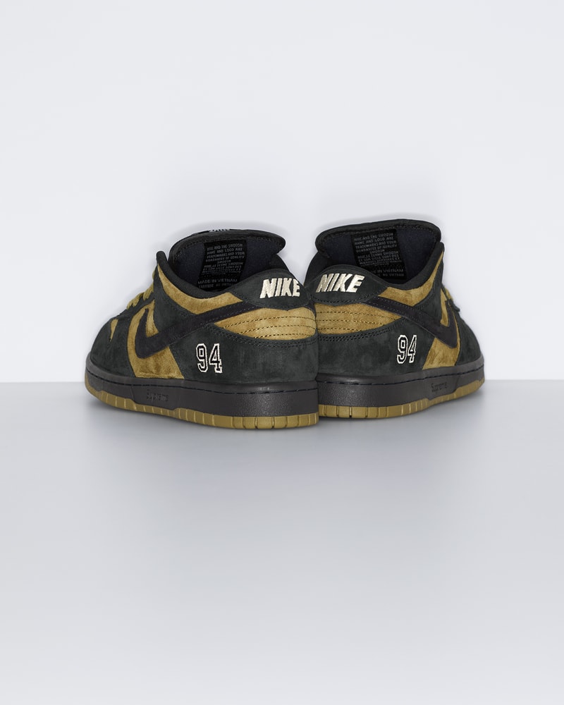 Supreme x Nike SB Dunk Low 最新聯乘系列鞋款正式登場