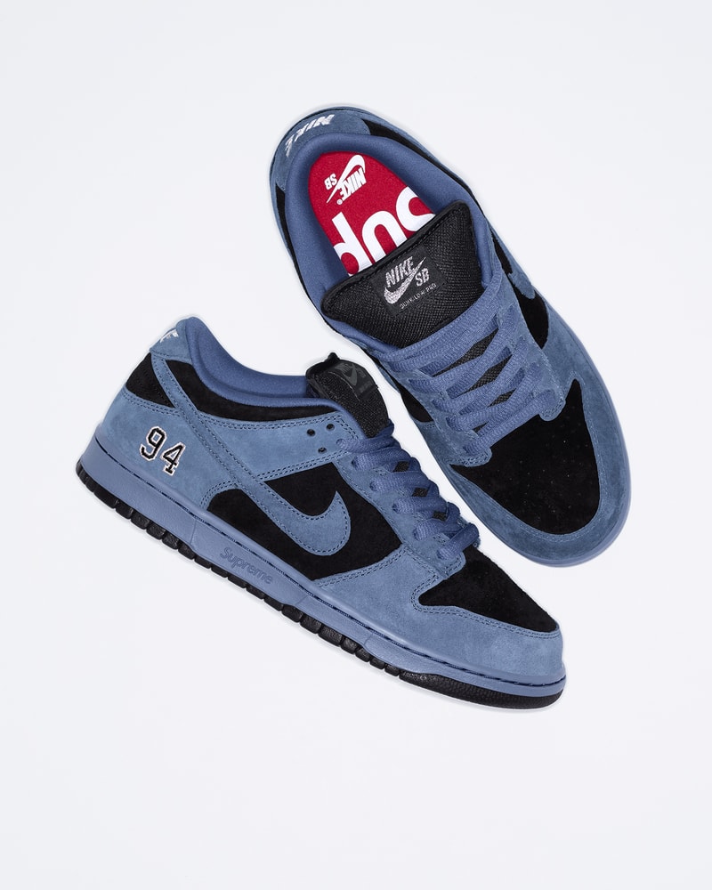 Supreme x Nike SB Dunk Low 最新聯乘系列鞋款正式登場