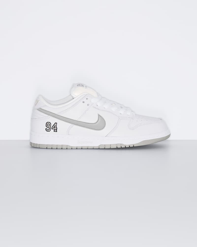Supreme x Nike SB Dunk Low 最新聯乘系列鞋款正式登場