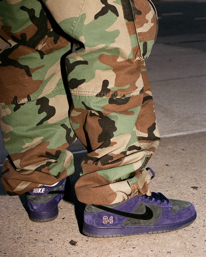 Supreme x Nike SB Dunk Low 最新聯乘系列鞋款正式登場