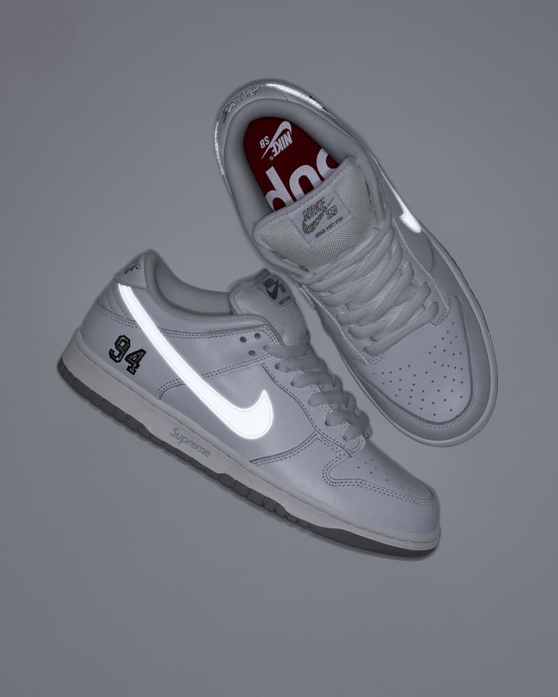 Supreme x Nike SB Dunk Low 最新聯乘系列鞋款正式登場