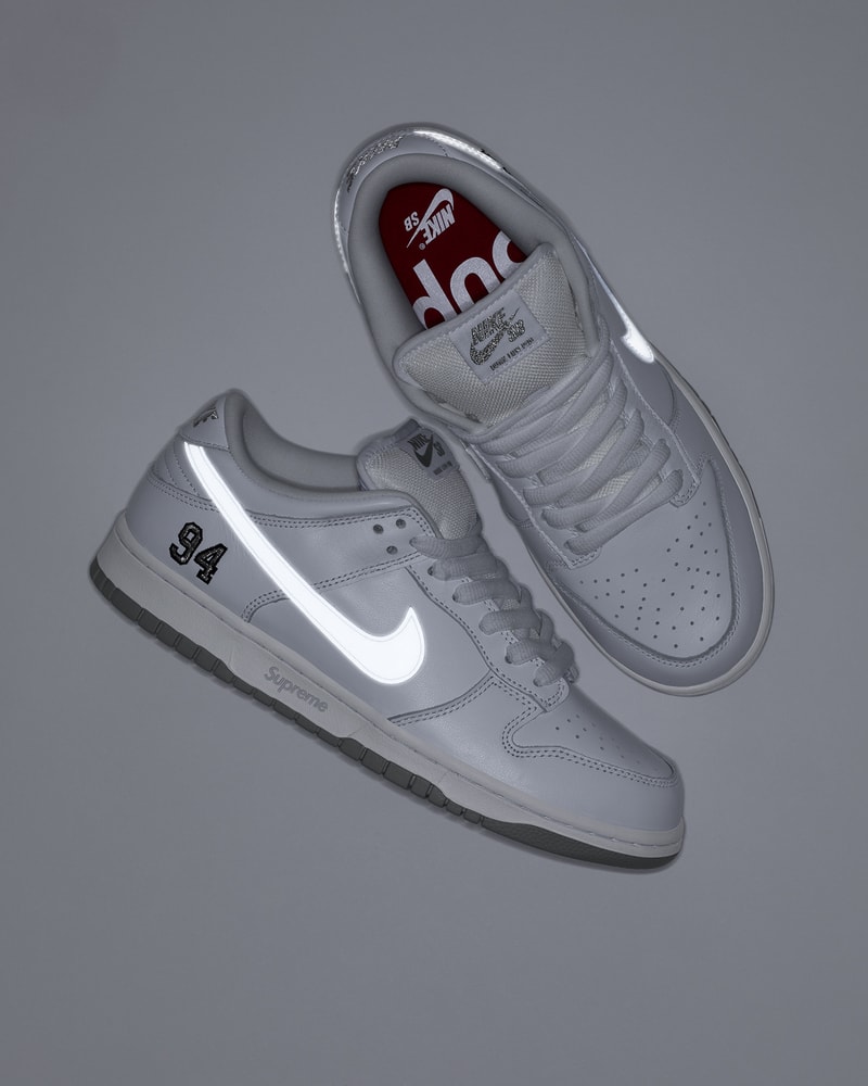 Supreme x Nike SB Dunk Low 最新聯乘系列鞋款正式登場