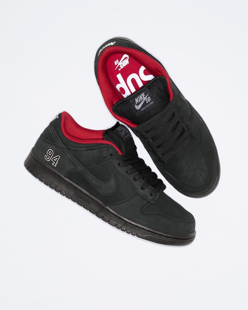 Supreme x Nike SB Dunk Low 最新聯乘系列鞋款正式登場