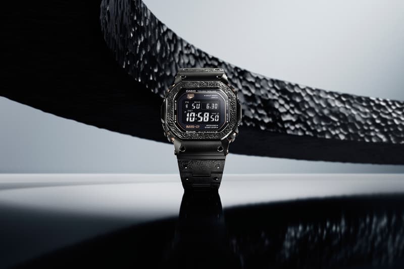G-SHOCK 正式發表限量 500 枚頂級系列 MR-G 鎚起工藝定製錶款