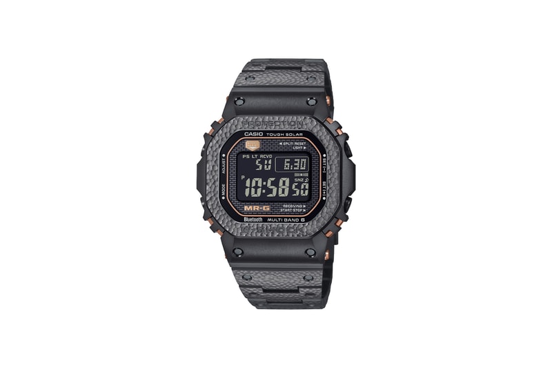 G-SHOCK 正式發表限量 500 枚頂級系列 MR-G 鎚起工藝定製錶款