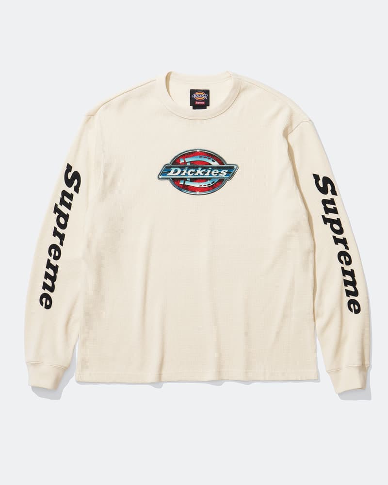 Supreme x Dickies 2025 秋季最新聯名系列正式發佈