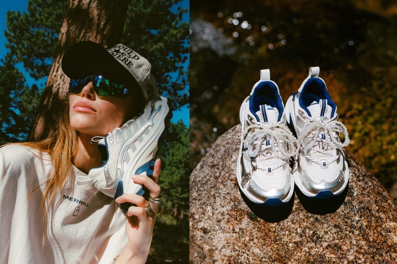 Merrell 攜手 Lonely Ghost 以珍珠蝴蝶結翻玩登山鞋