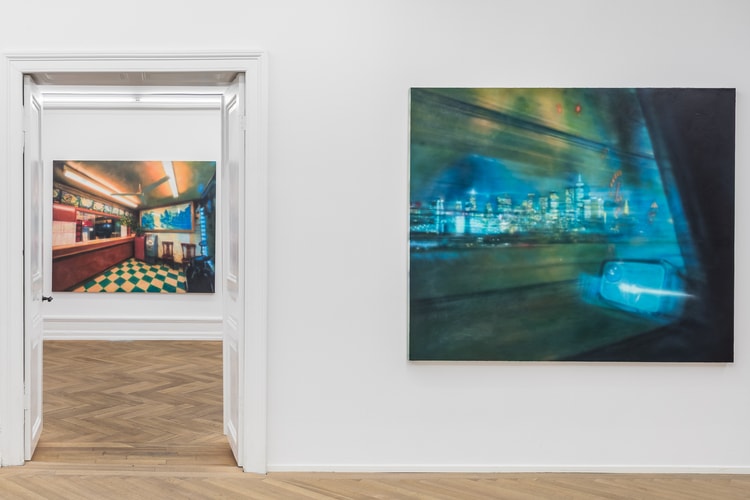 Leon Xu《Afterglow》蘇黎世開展:以氣筆描繪記憶失衡的夜色瞬間