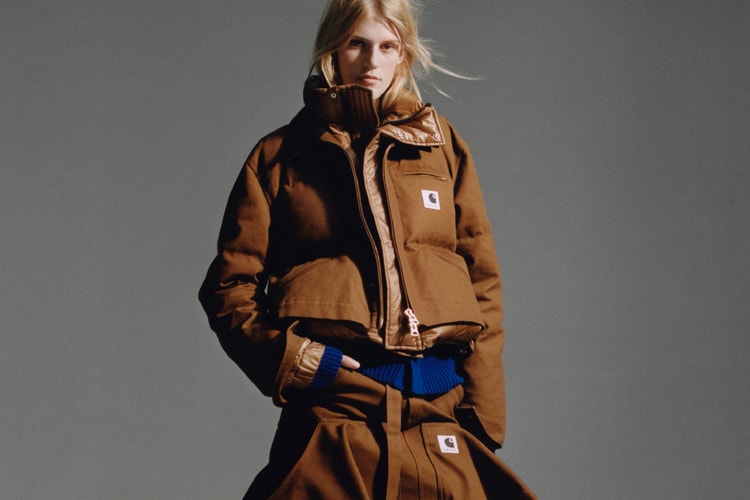 sacai 再度聯乘 Carhartt WIP,第三波膠囊系列強勢回歸