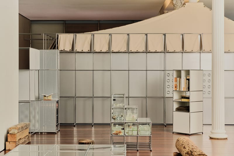 LOVEISENOUGH 攜手 USM 端出沉浸式《THE ROOM YOU CARRY》　解構模組家具的「遊牧城市膠囊」