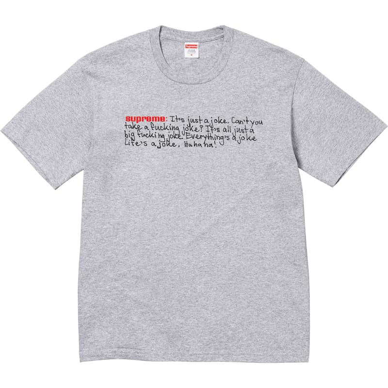 Supreme 2025 秋季全新 T-Shirt 系列正式發佈