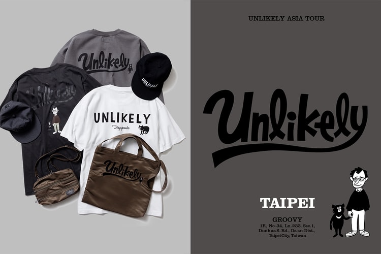 日本時裝品牌 Unlikely 舉辦首次品牌亞洲巡迴,第二站正式登陸台灣選貨店 GROOVY