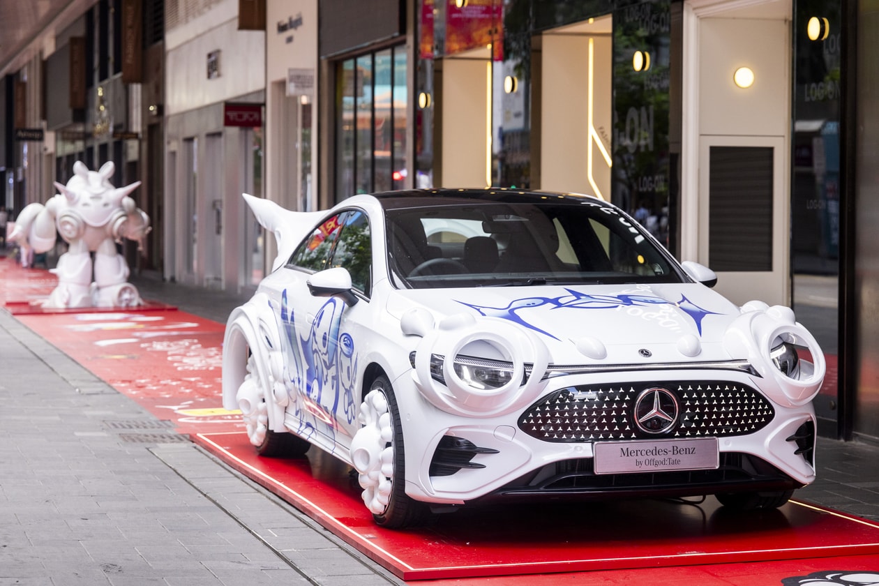 Mercedes-Benz 新世代純電 CLA 強勢登陸銅鑼灣 Fashion Walk 百德新街！聯手人氣藝術家 OFFGOD:TATE 帶來型格 3D 藝術車